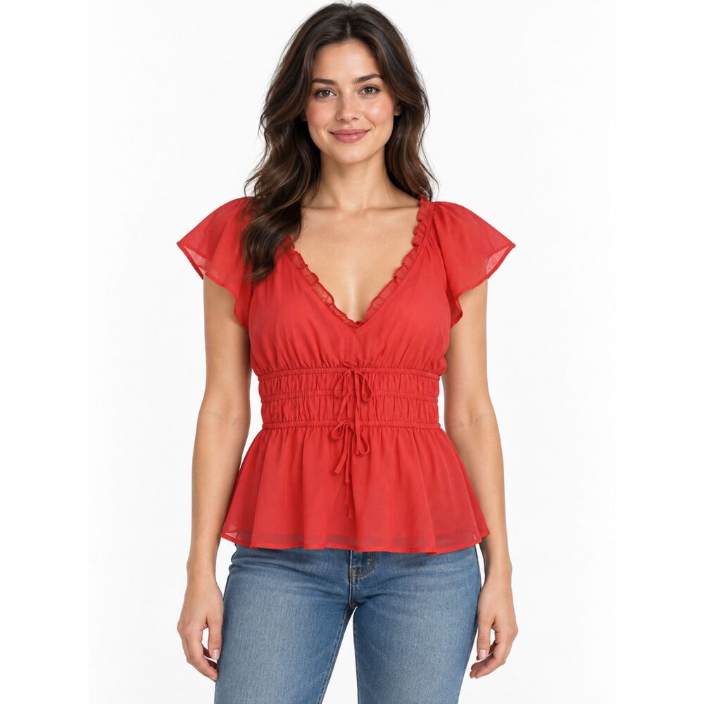 Joie V-neck Sleeveless Blouse S